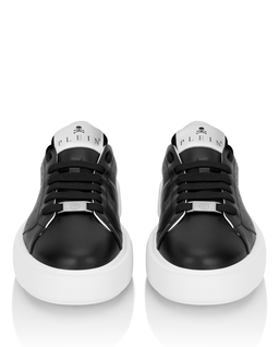 Biało-czarne sneakersy Low-Top Signature - Image #5