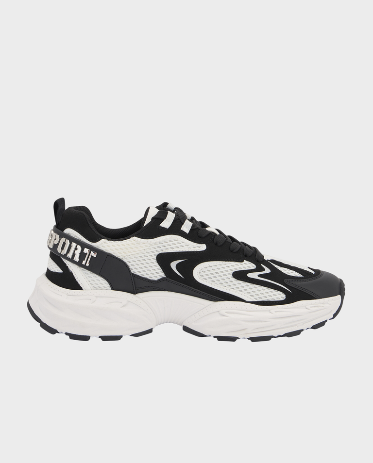 Biało-czarne sneakersy Pulse X