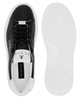 Biało-czarne sneakersy Low-Top Signature - Image #7
