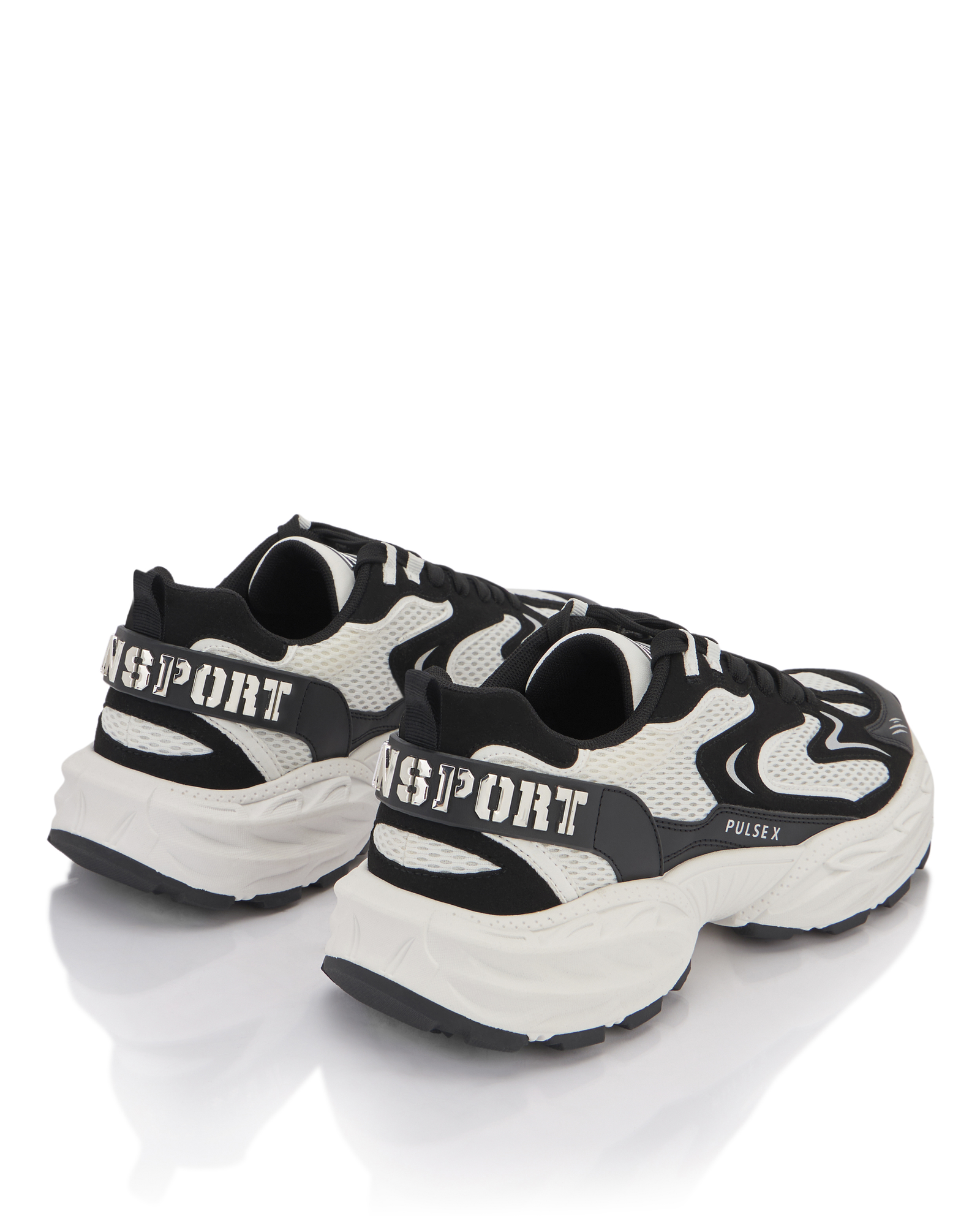 Biało-czarne sneakersy Pulse X - Image #6