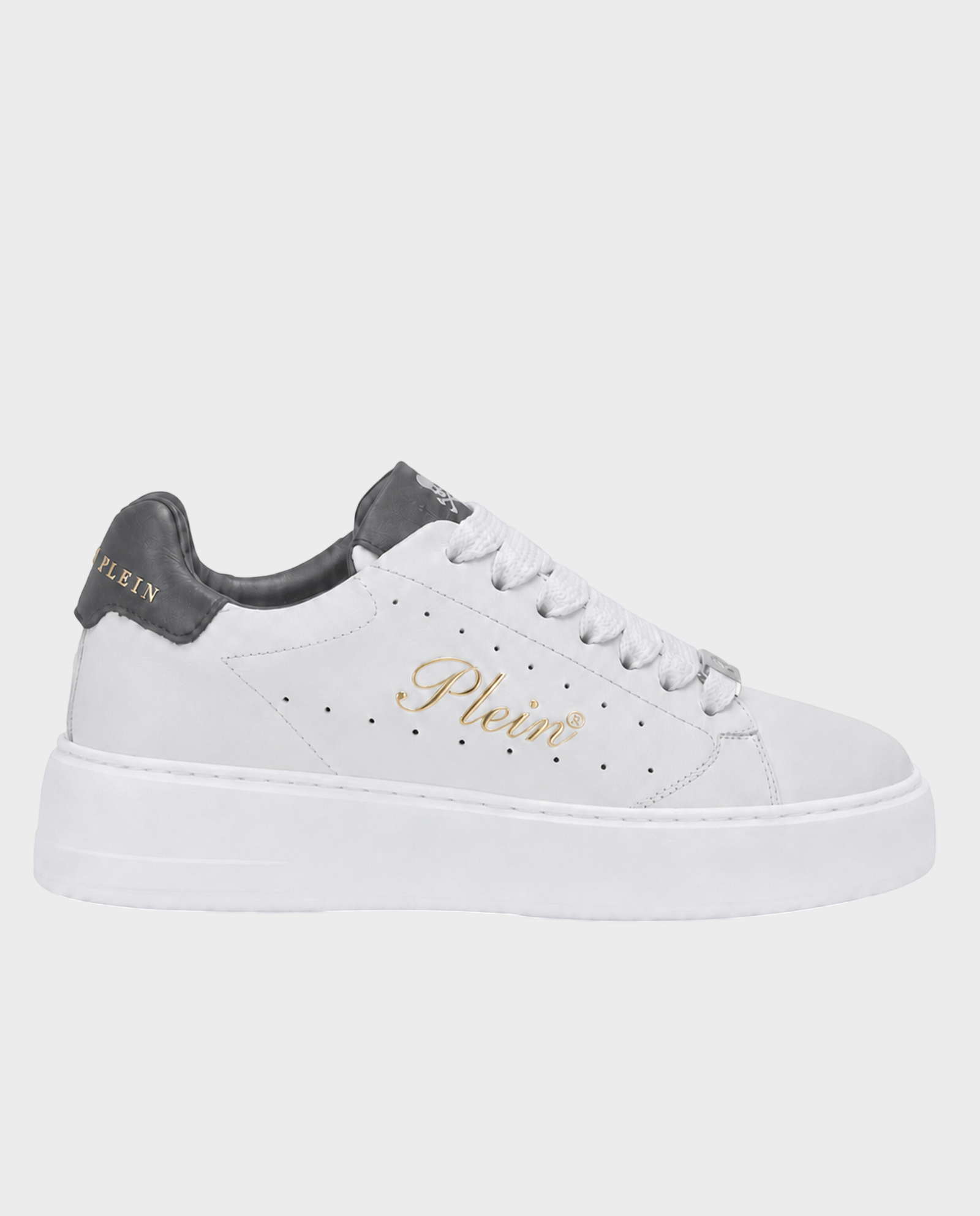Szare sneakersy Signature - Image #0