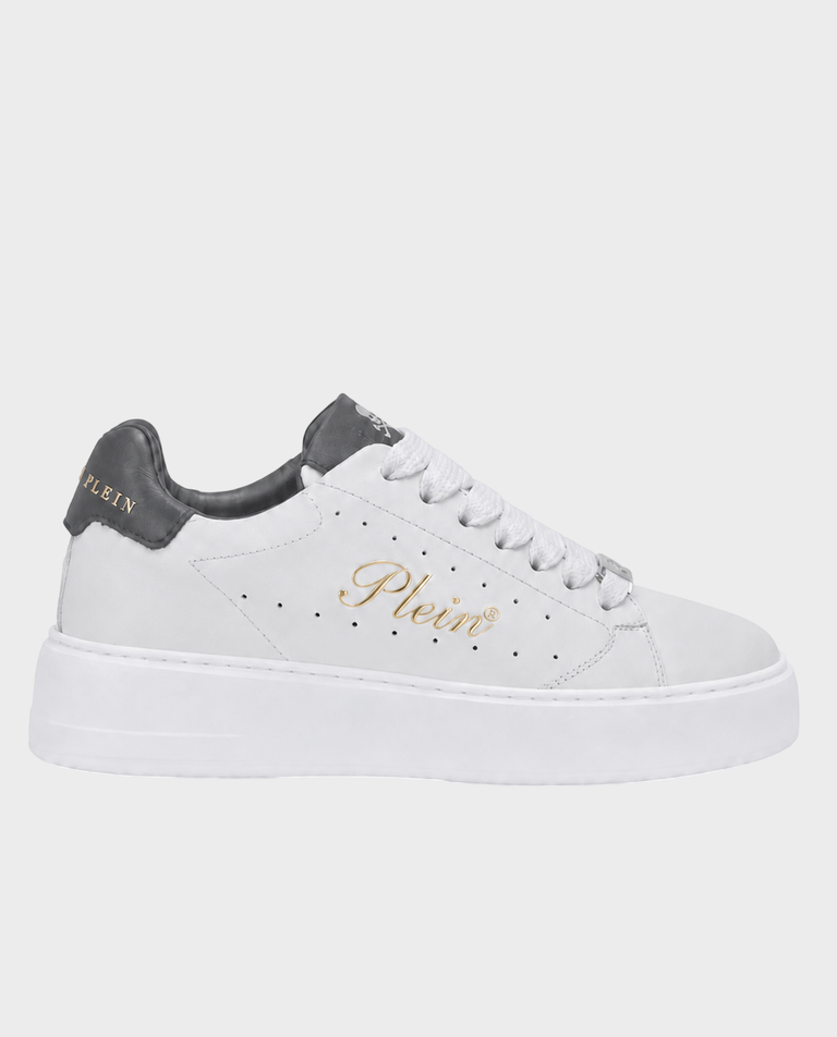Szare sneakersy Signature