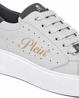 Szare sneakersy Signature - Image #2