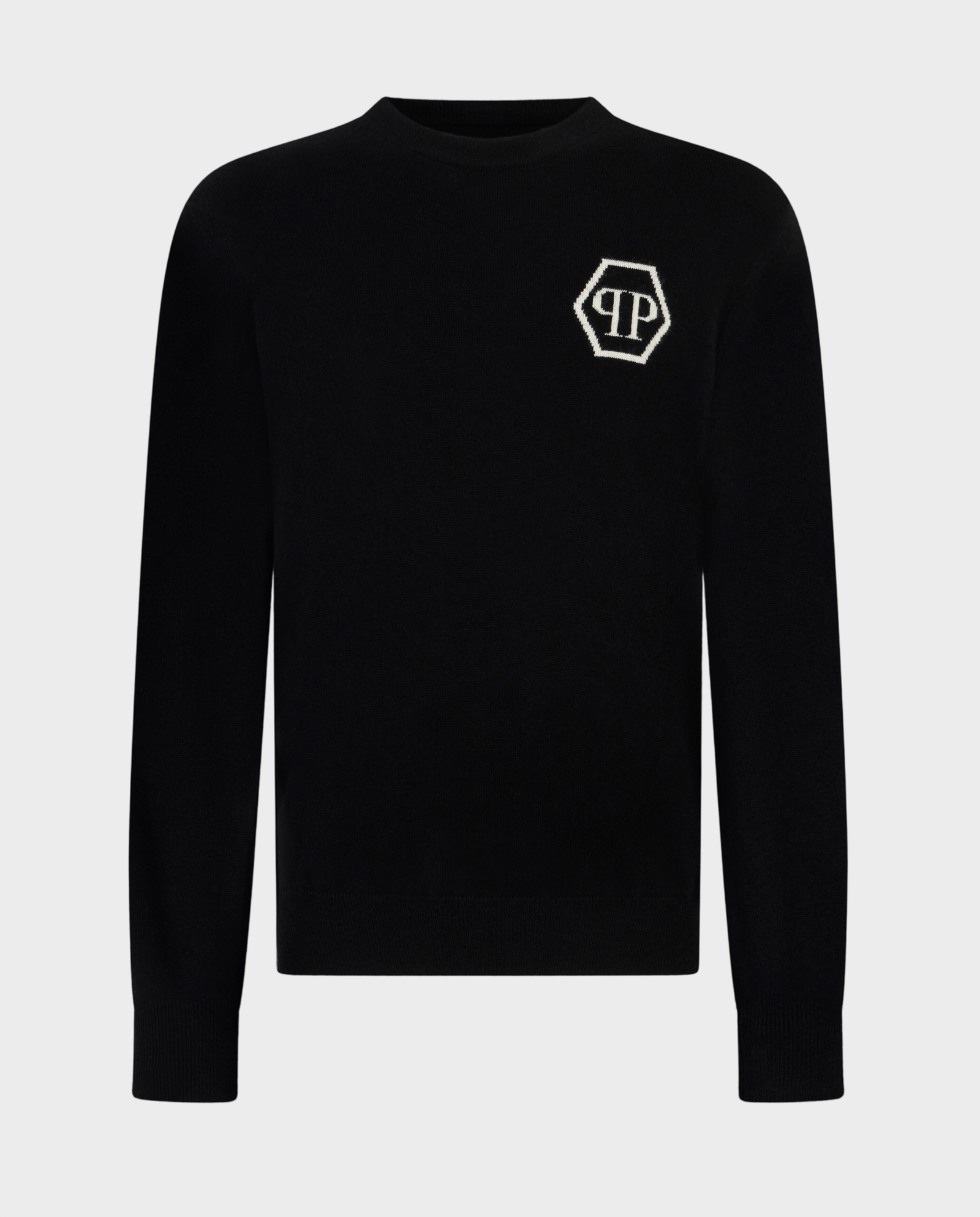 Czarny sweter z logo - Image #0