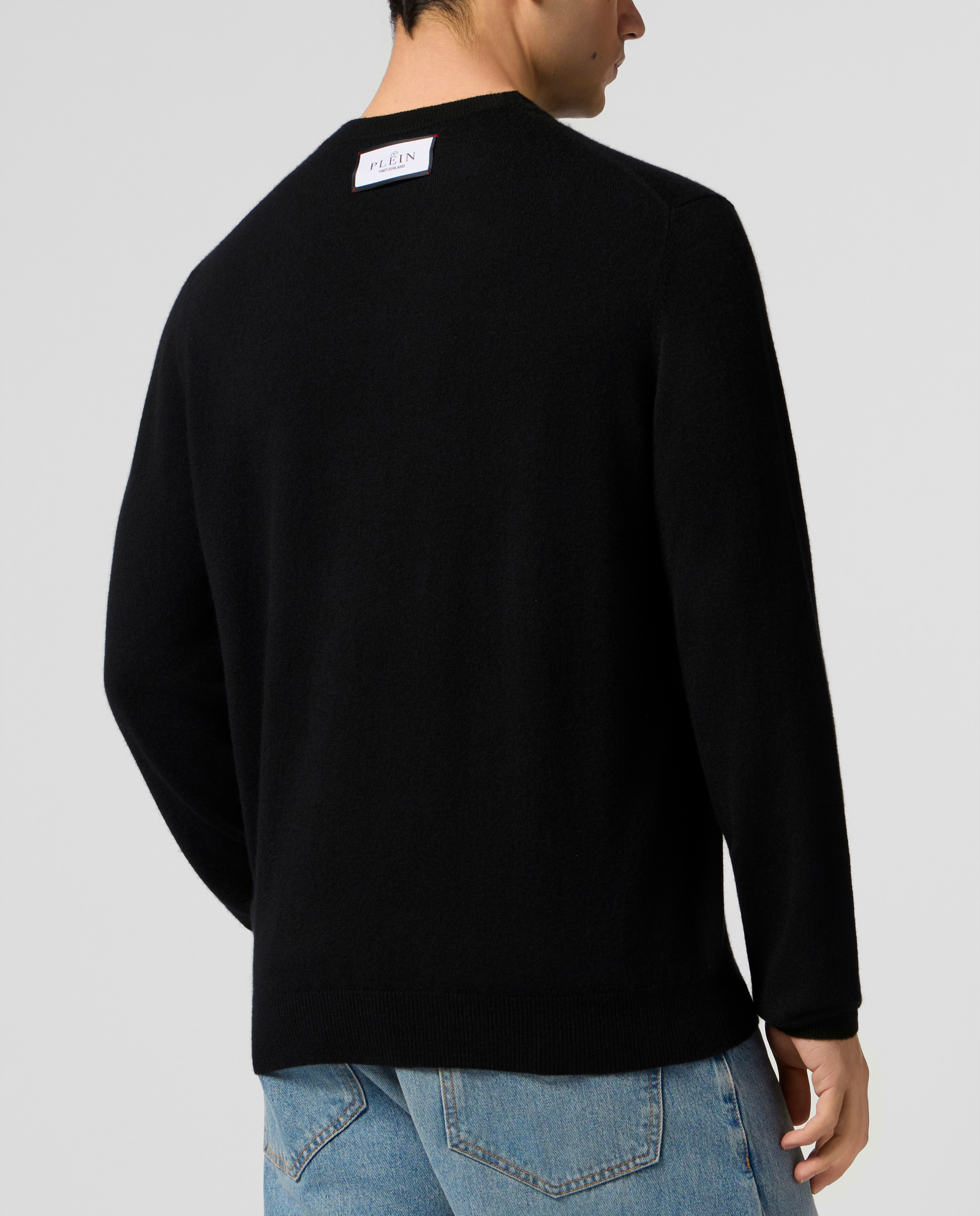 Czarny sweter z logo - Image #2
