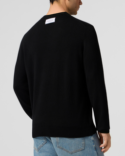 Czarny sweter z logo - Image #2