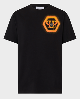 Czarny t-shirt Hexagon - Image #0