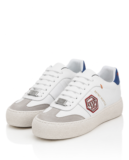 Białe sneakersy Retro Hustle - Image #2