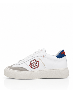Białe sneakersy Retro Hustle - Image #5