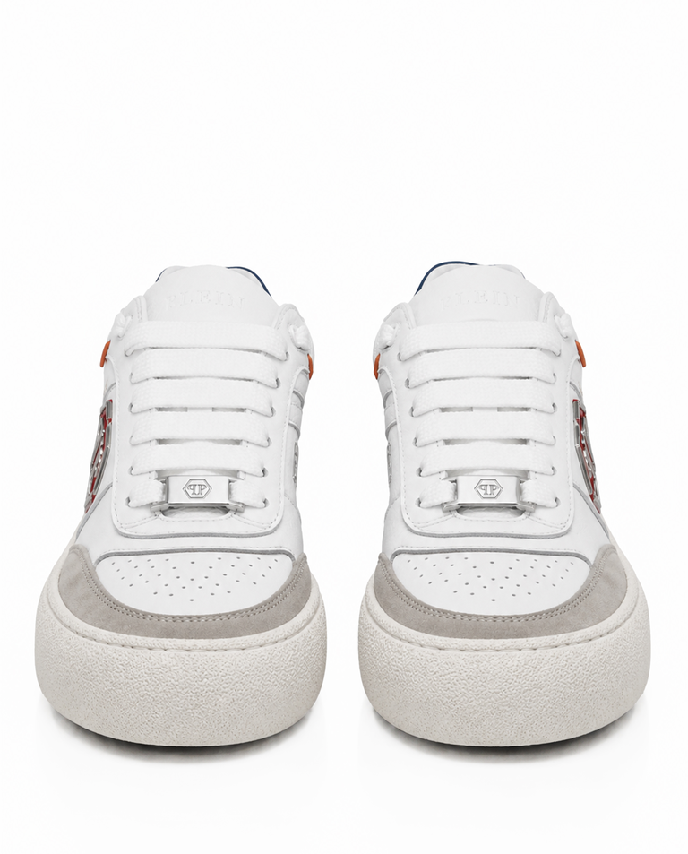 Białe sneakersy Retro Hustle - Image #4