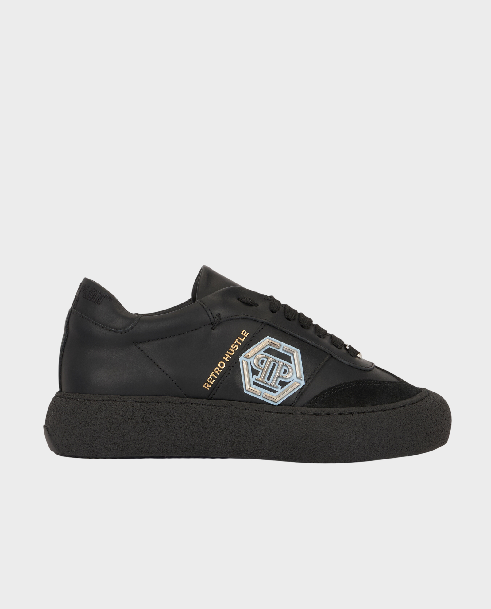 Czarne sneakersy Retro Hustle - Image #0