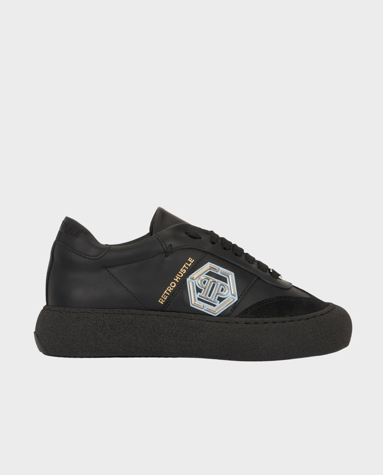 Czarne sneakersy Retro Hustle