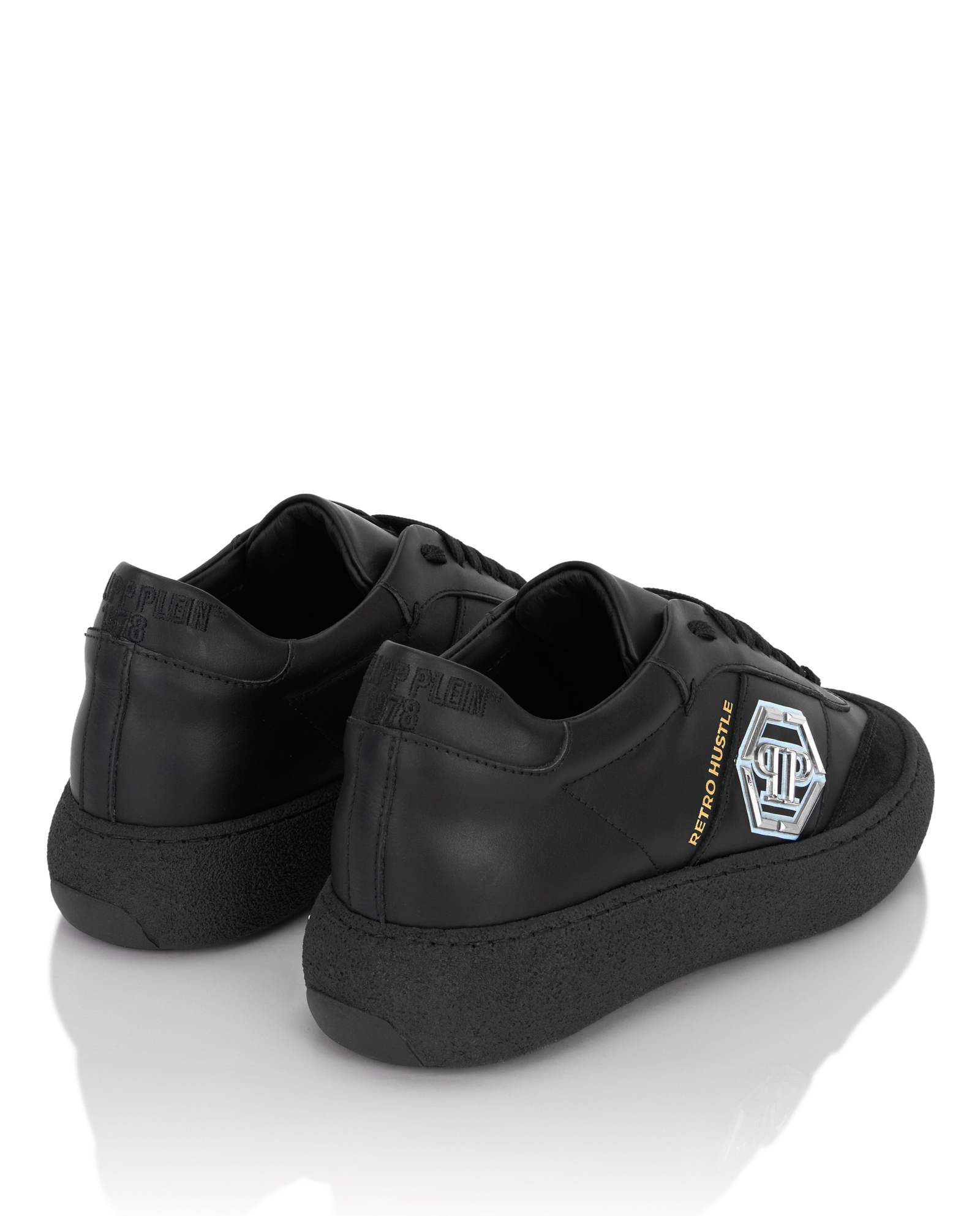 Czarne sneakersy Retro Hustle - Image #3