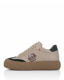 Beżowe sneakersy Retro Hustle - Image #5