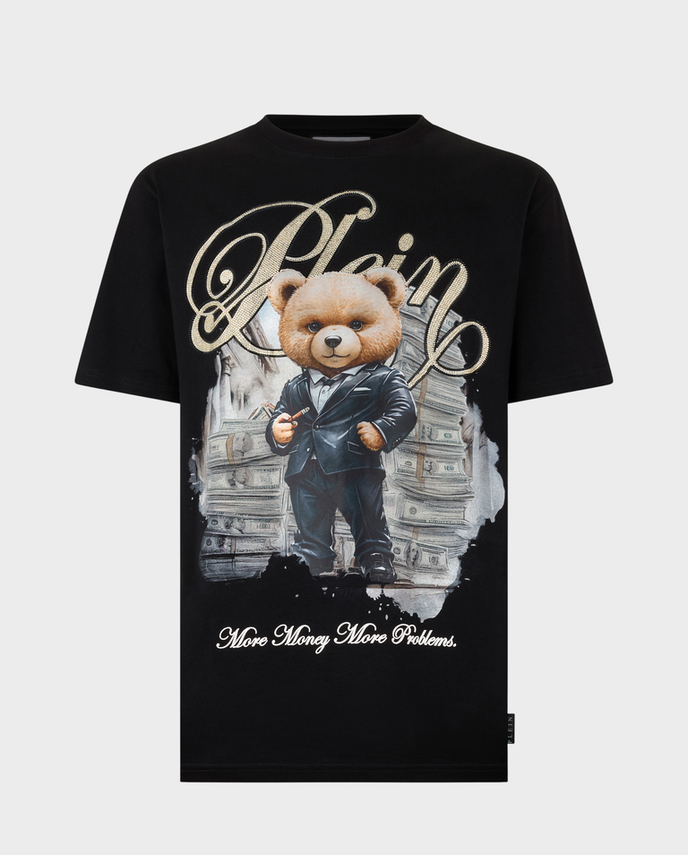 Czarny t-shirt Teddy Money
