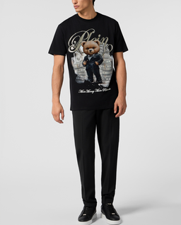 Czarny t-shirt Teddy Money - Image #3
