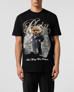 Czarny t-shirt Teddy Money - Image #1