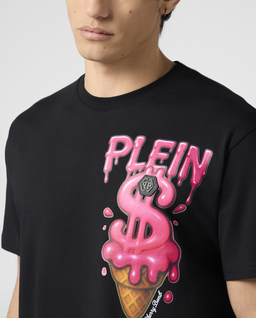 Czarny t-shirt Ice Cream Dollar - Image #4