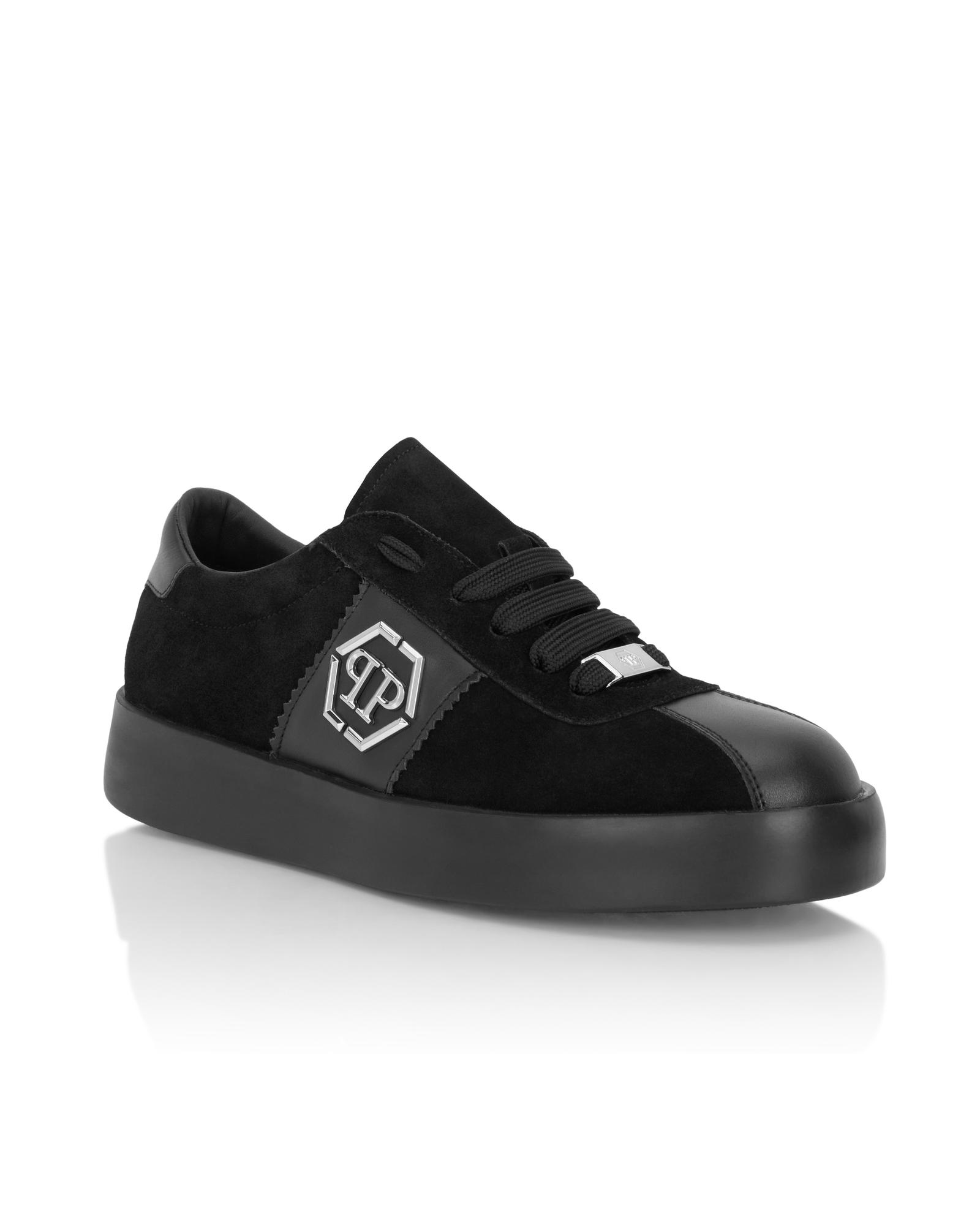 Czarne sneakersy Hexagon - Image #1