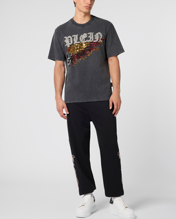 T-shirt z motywem orła i czaszki - Image #3