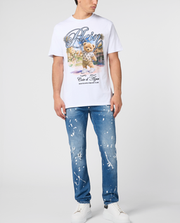 Biały t-shirt Teddy Tennis - Image #3