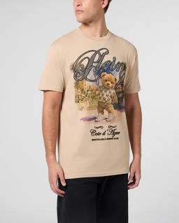 Beżowy t-shirt Teddy Tennis - Image #1