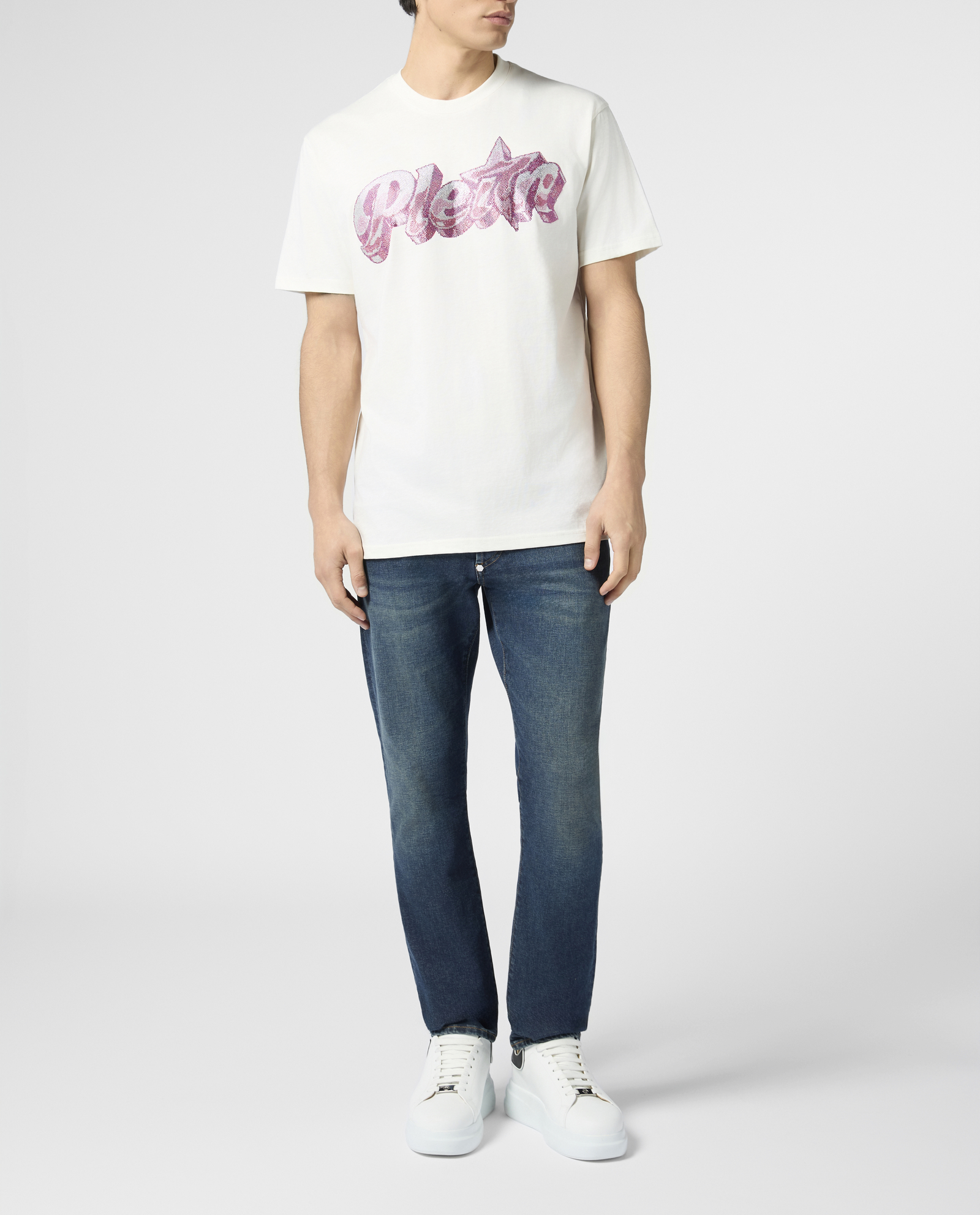 Biały t-shirt Gummy Stones - Image #3