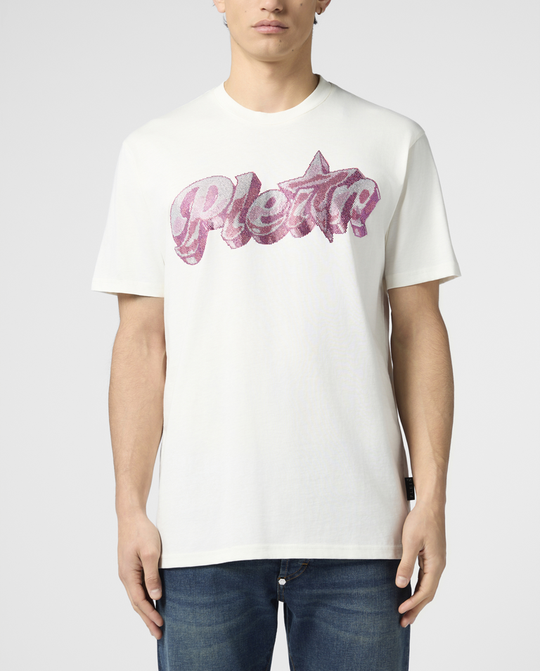 Biały t-shirt Gummy Stones