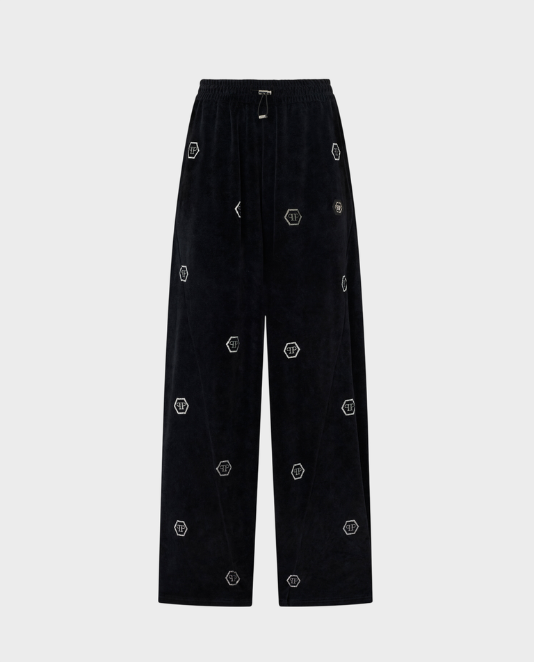 Czarne spodnie dresowe Skater Fit