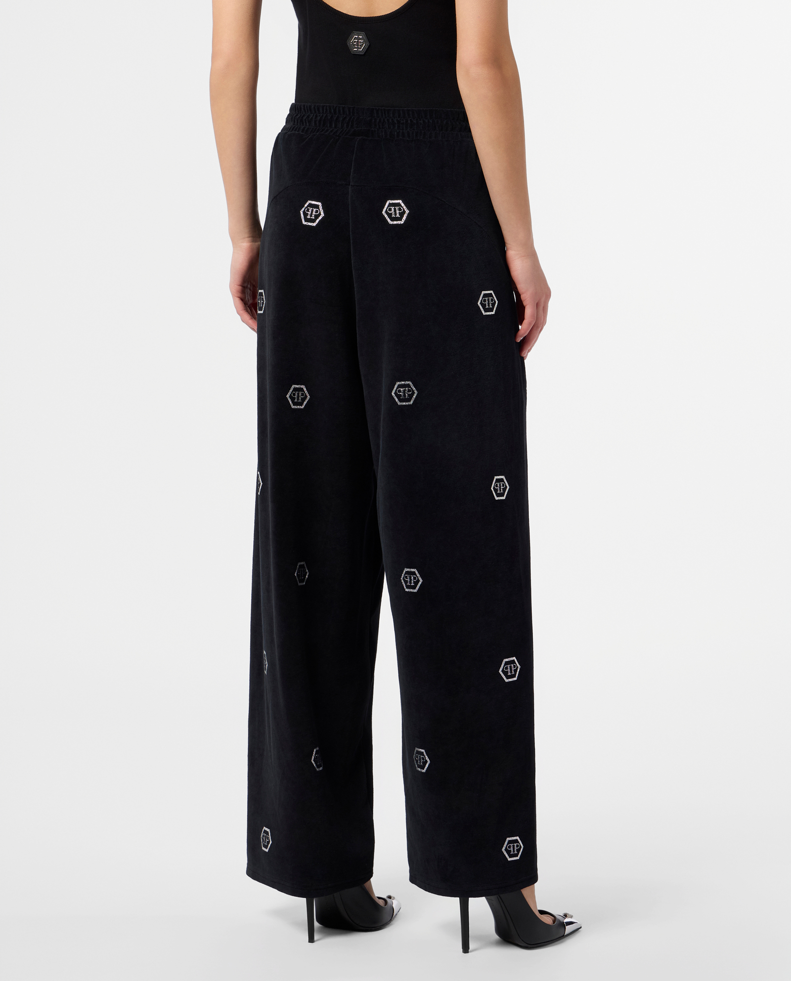 Czarne spodnie dresowe Skater Fit - Image #2