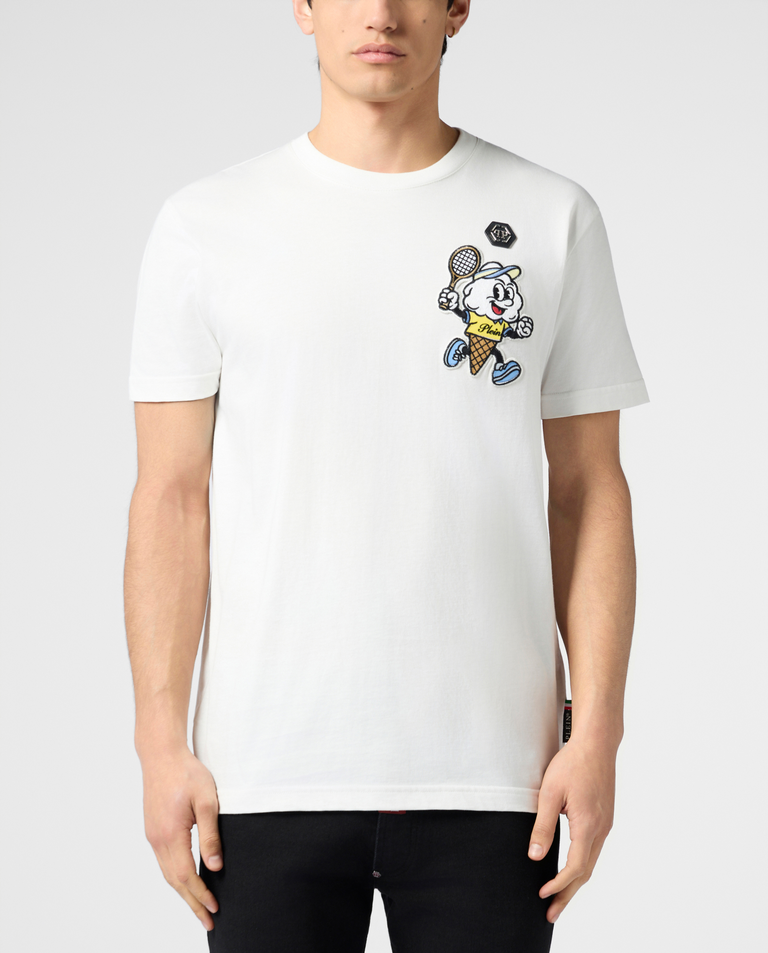 Biały t-shirt Gelato Monsters