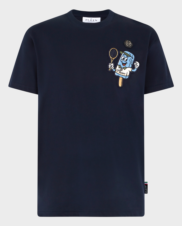 Granatowy t-shirt Gelato Monsters