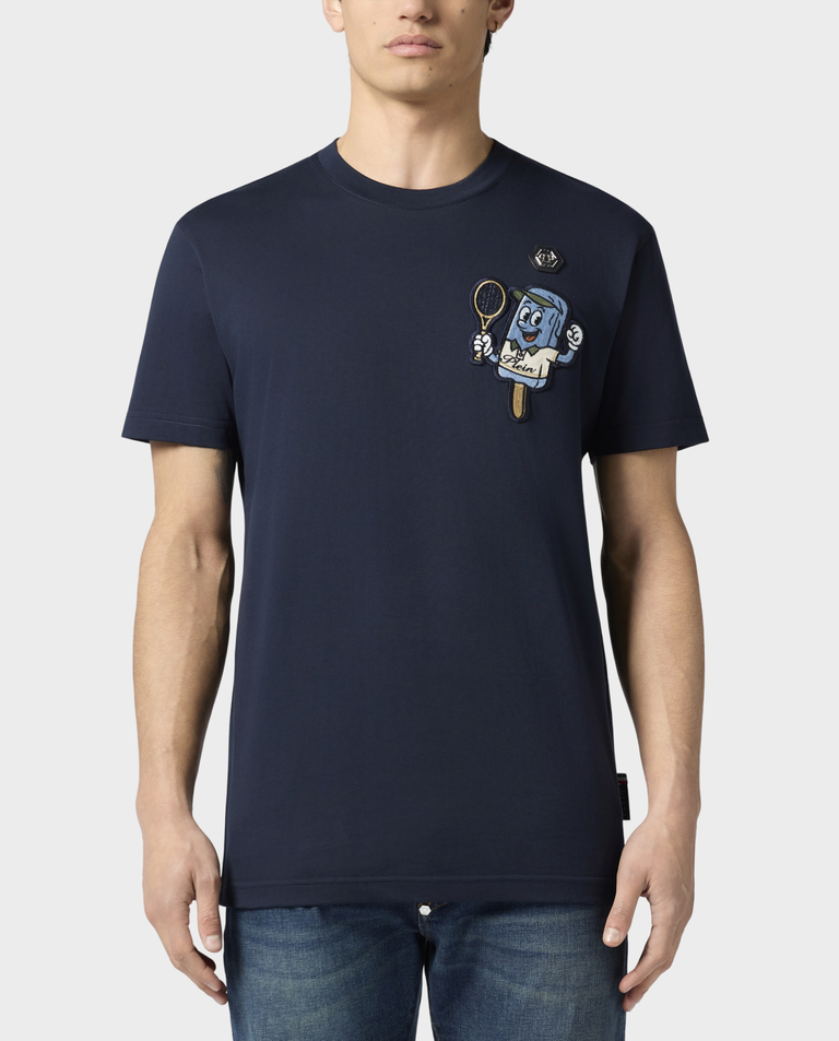 Granatowy t-shirt Gelato Monsters