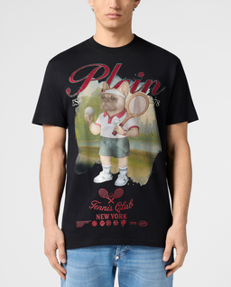 Czarny t-shirt Bulldog Tennis - Image #1