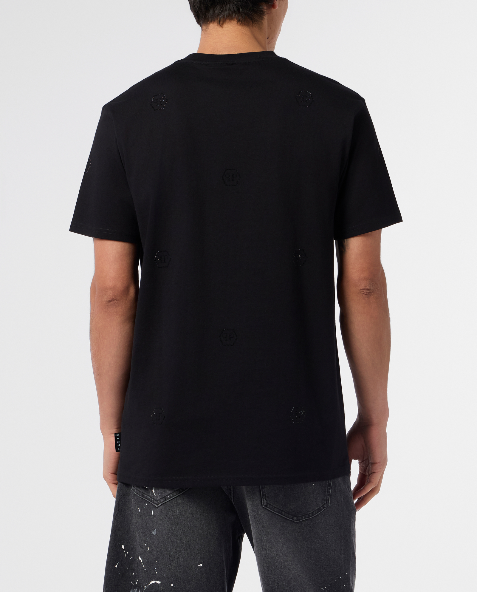 Bawełniany t-shirt z logowaniem - Image #2
