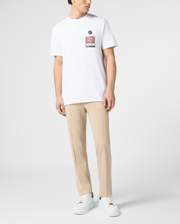 Biały t-shirt Tennis Society - Image #3
