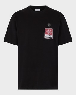 Czarny t-shirt Tennis Society - Image #0