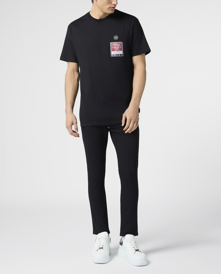 Czarny t-shirt Tennis Society - Image #3