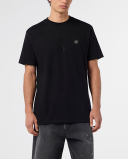 Bawełniany t-shirt z logowaniem - Image #1