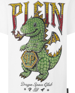 Biały t-shirt Dragon Stones - Image #1