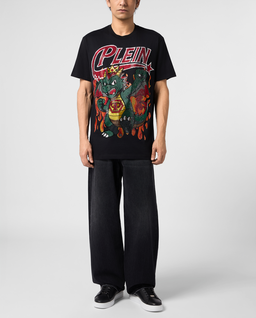 Czarny t-shirt Big Dragon Stones - Image #3