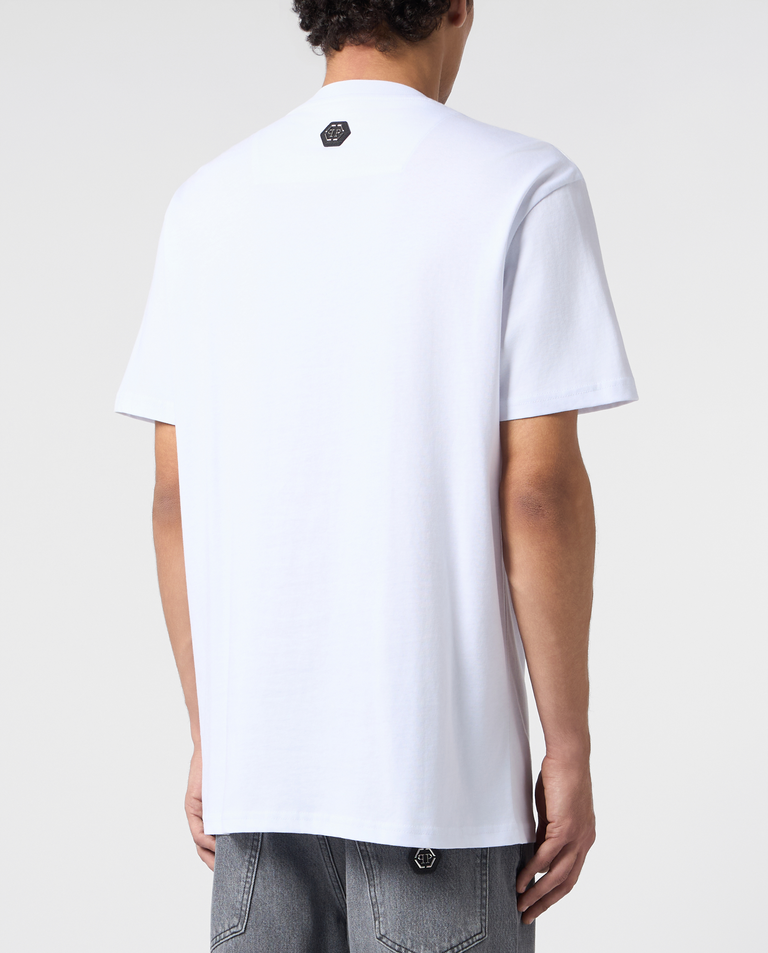 Biały t-shirt Space Dragon - Image #2