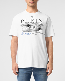 Biały t-shirt Teddy Plane Stones - Image #4