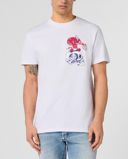 Biały t-shirt Baby Devil - Image #1