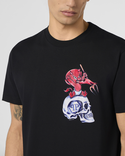 Czarny t-shirt Baby Devil - Image #4