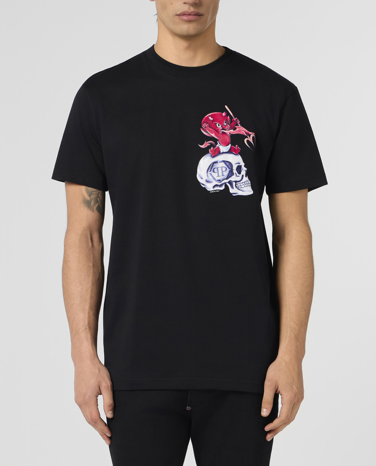Czarny t-shirt Baby Devil