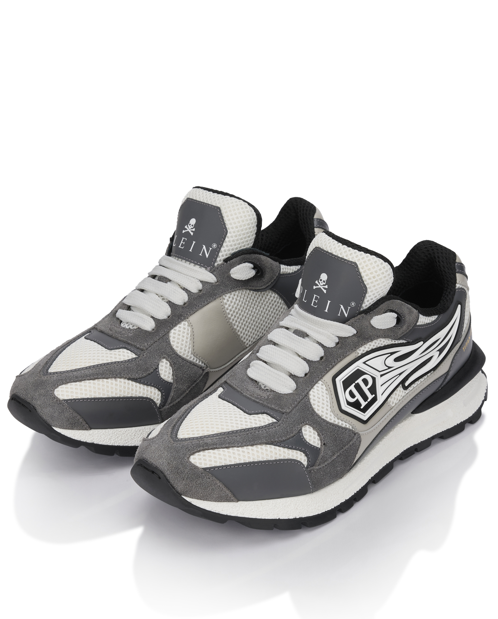 Szare sneakersy Titan Edge - Image #3