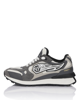 Szare sneakersy Titan Edge - Image #4