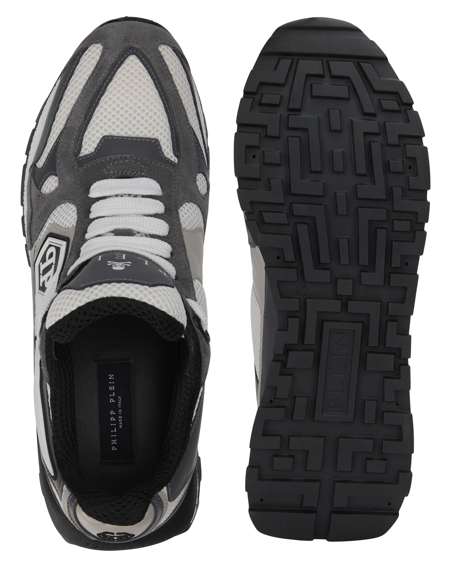 Szare sneakersy Titan Edge - Image #7