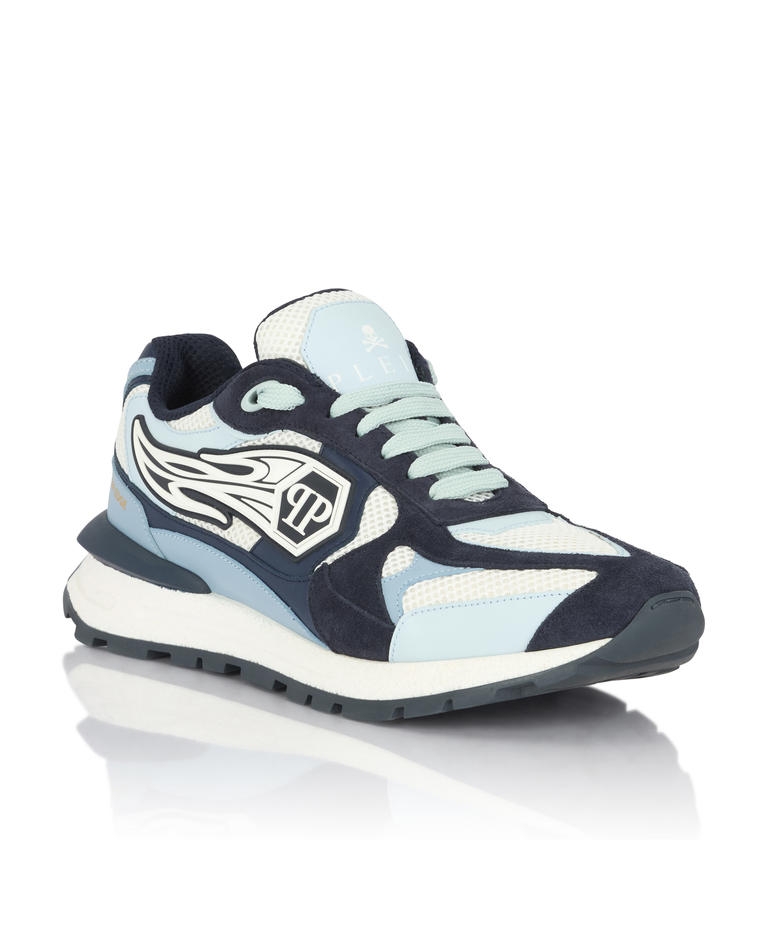 Niebieskie sneakersy Titan Edge
